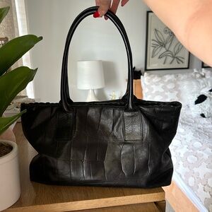 RARE Falor Genuine Leather Shoulder Purse